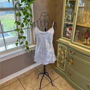 Baby Blue Lingerie Blouse